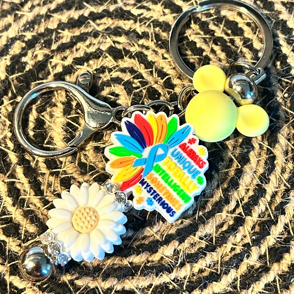 Autism Awareness Keychain